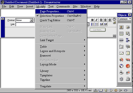      Macromedia Dreamweaver 3